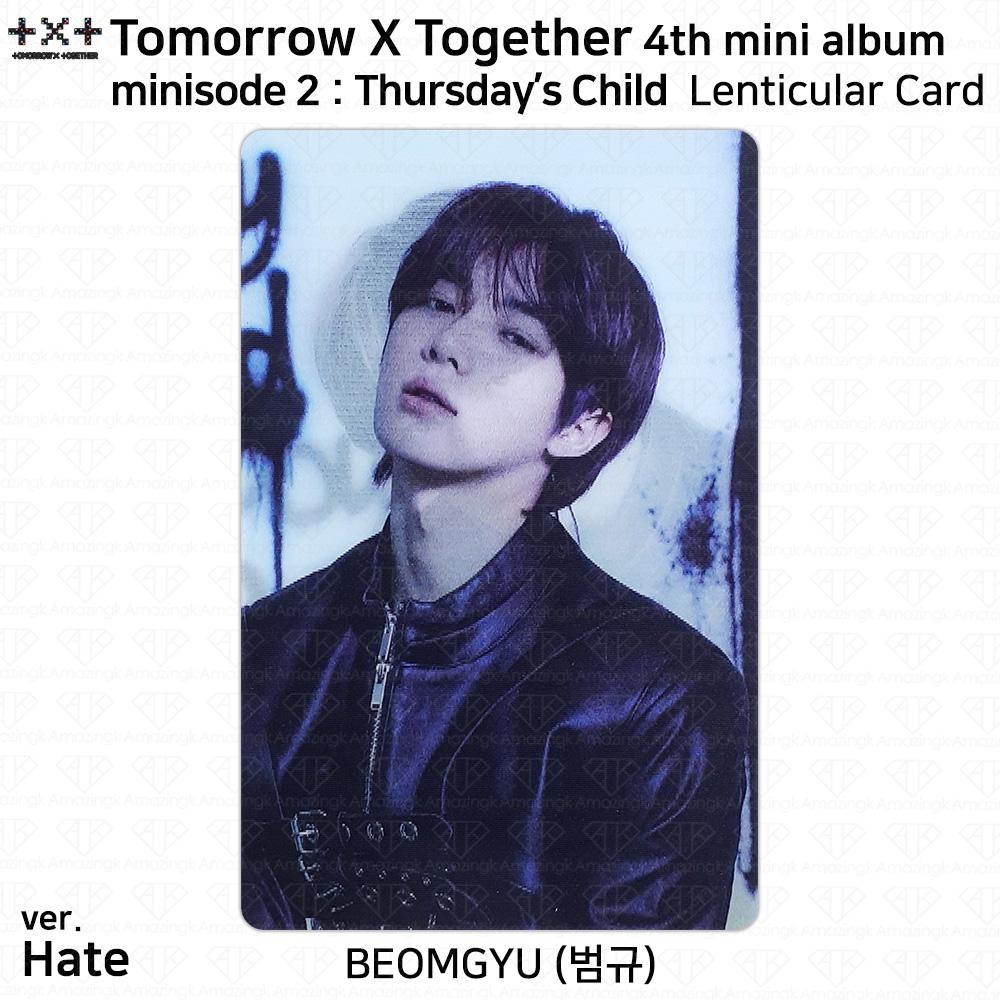 TXT 4. Mini-Album Minisode 2 Thursday's Child Offizielle Fotokarte Postkarte KPOP Beomgyu - LT Card #H von Joom DACH