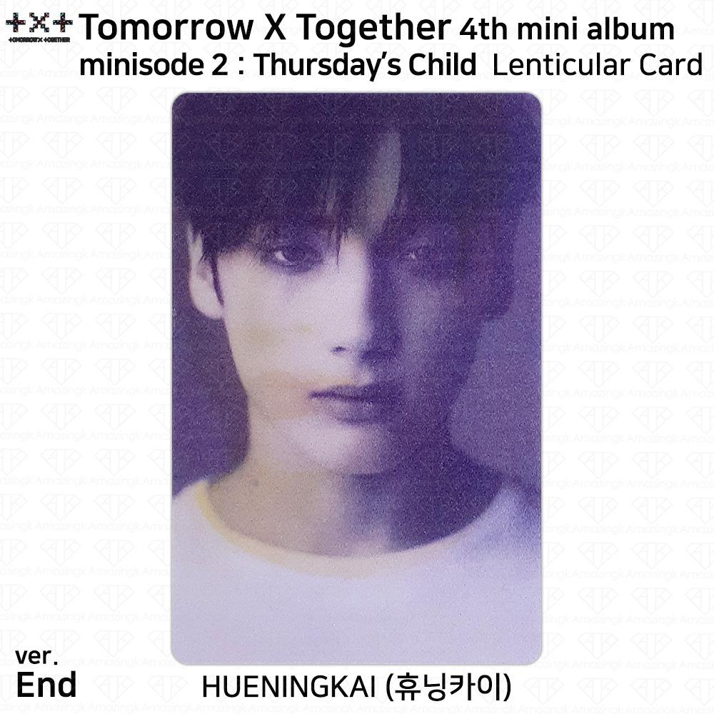 TXT 4. Mini-Album Minisode 2 Thursday's Child Offizielle Fotokarte Postkarte KPOP Hueningkai - LT Card #E von Joom DACH