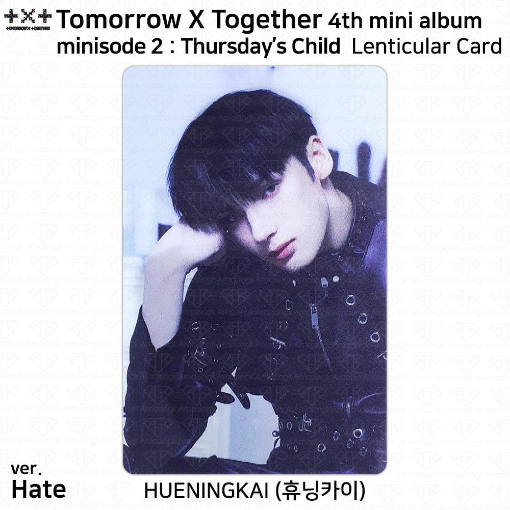 TXT 4. Mini-Album Minisode 2 Thursday's Child Offizielle Fotokarte Postkarte KPOP Hueningkai - LT Card #H von Joom DACH