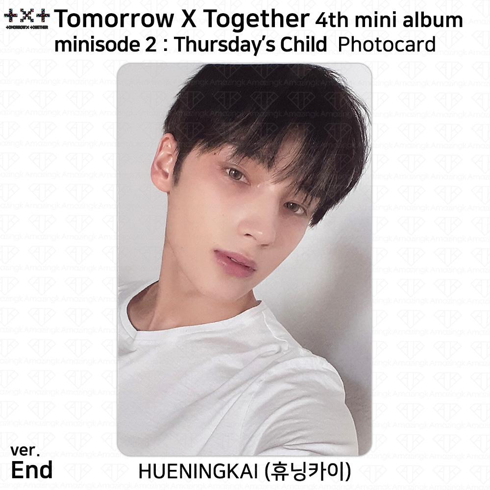 TXT 4. Mini-Album Minisode 2 Thursday's Child Offizielle Fotokarte Postkarte KPOP Hueningkai - Photocard #E von Joom DACH