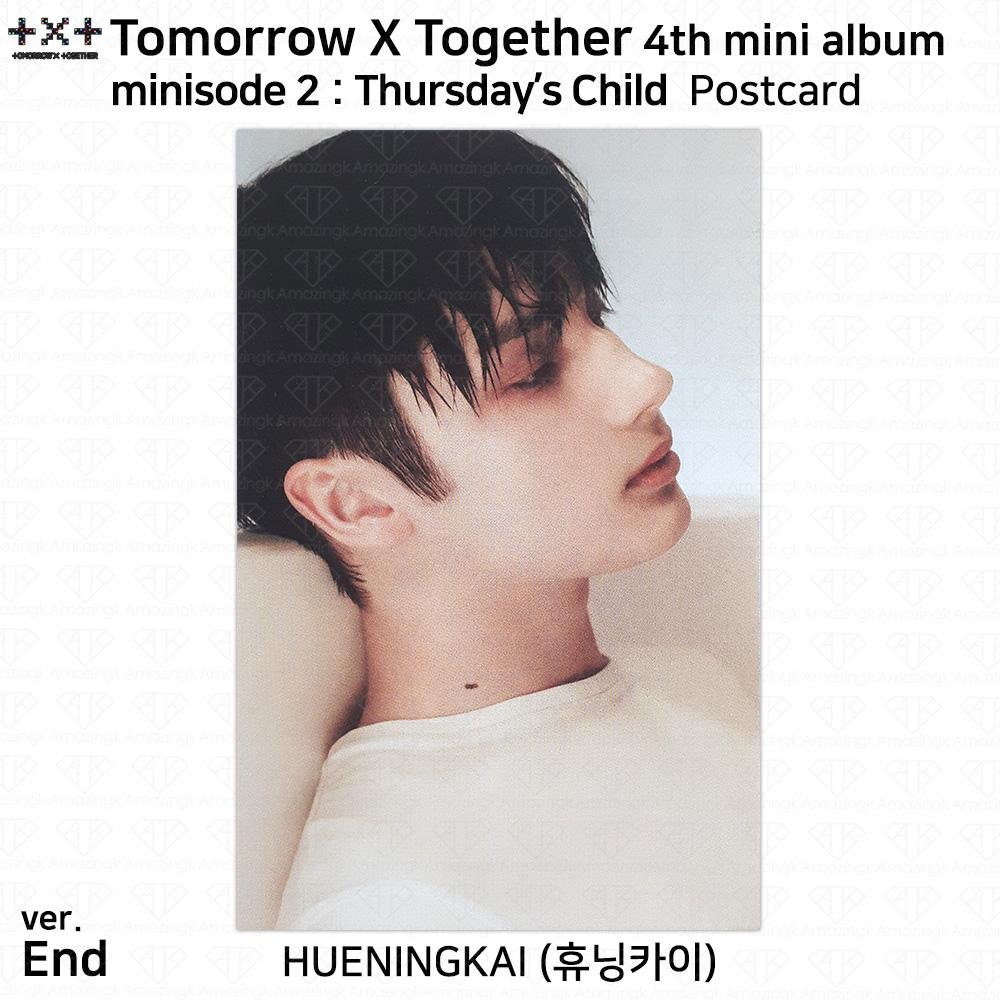 TXT 4. Mini-Album Minisode 2 Thursday's Child Offizielle Fotokarte Postkarte KPOP Hueningkai - Postcard #E von Joom DACH
