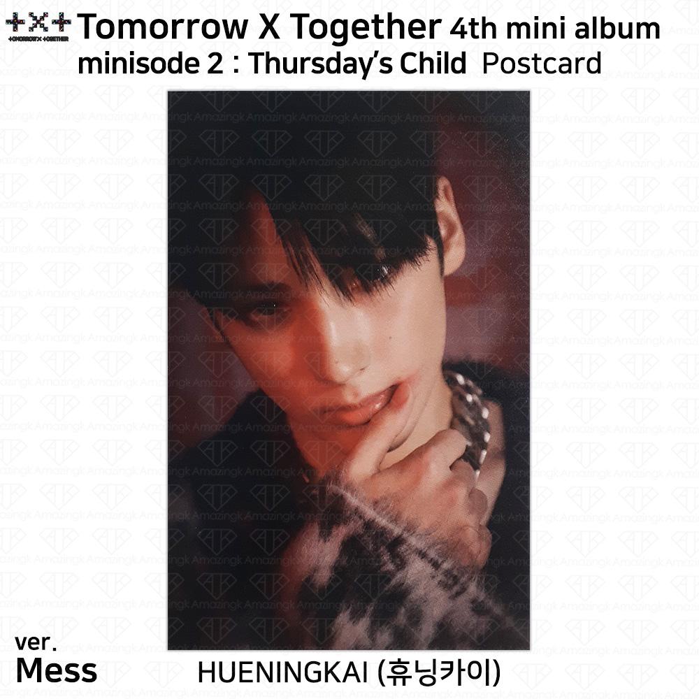 TXT 4. Mini-Album Minisode 2 Thursday's Child Offizielle Fotokarte Postkarte KPOP Hueningkai - Postcard #M von Joom DACH