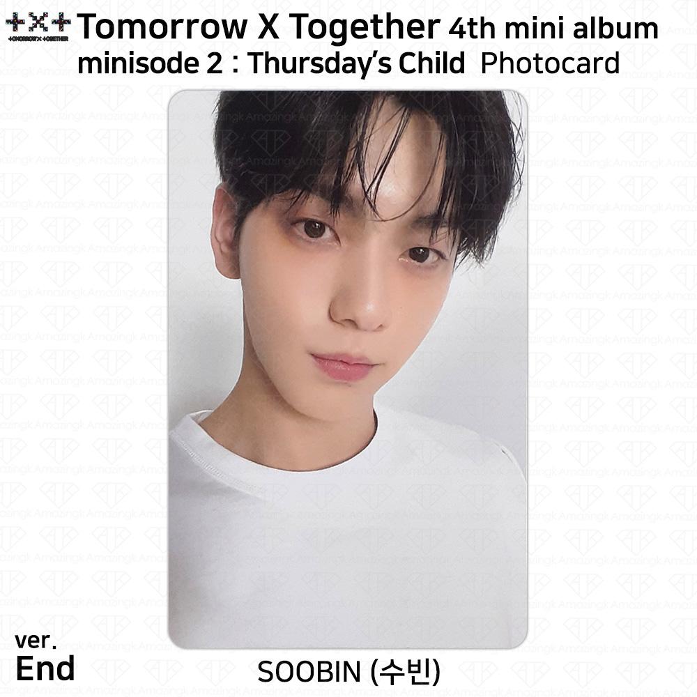 TXT 4. Mini-Album Minisode 2 Thursday's Child Offizielle Fotokarte Postkarte KPOP Soobin - Photocard #E von Joom DACH