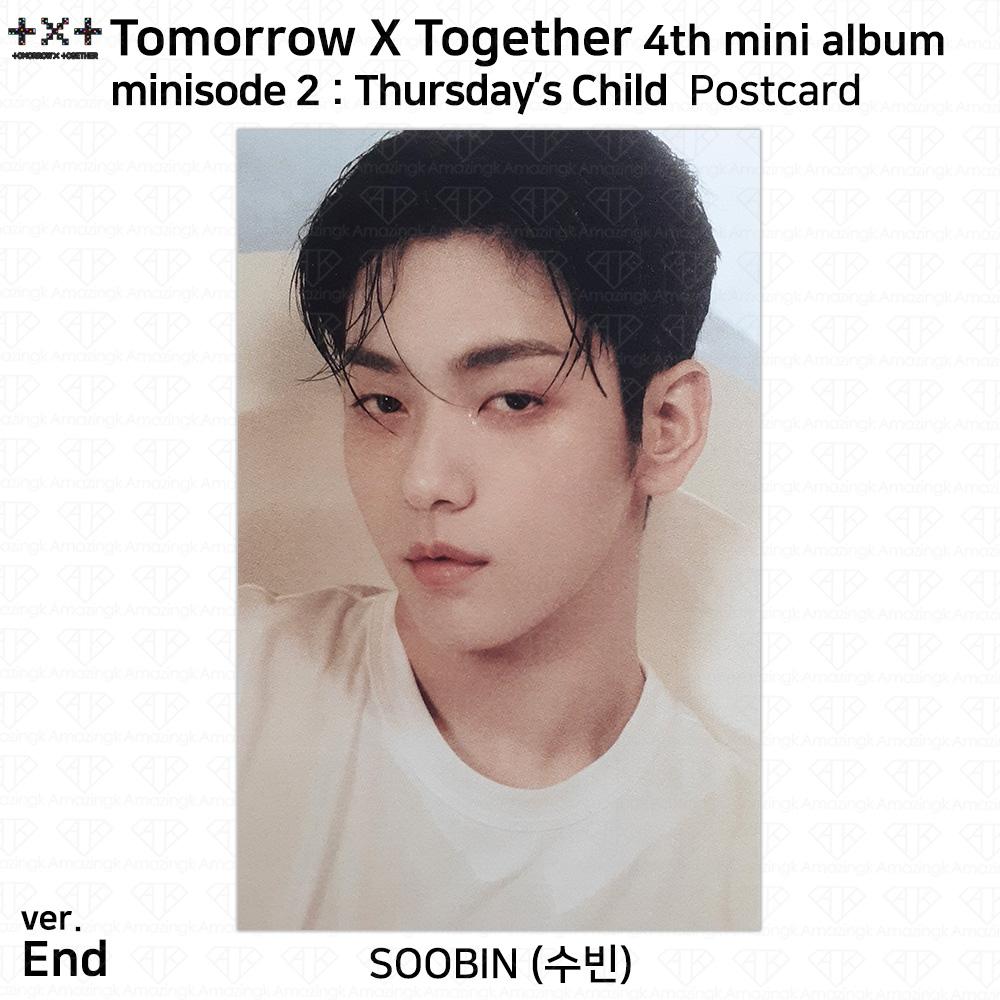 TXT 4. Mini-Album Minisode 2 Thursday's Child Offizielle Fotokarte Postkarte KPOP Soobin - Postcard #E von Joom DACH