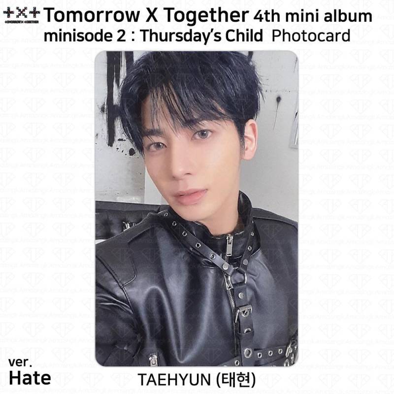 TXT 4. Mini-Album Minisode 2 Thursday's Child Offizielle Fotokarte Postkarte KPOP Taehyun - Photocard #H von Joom DACH