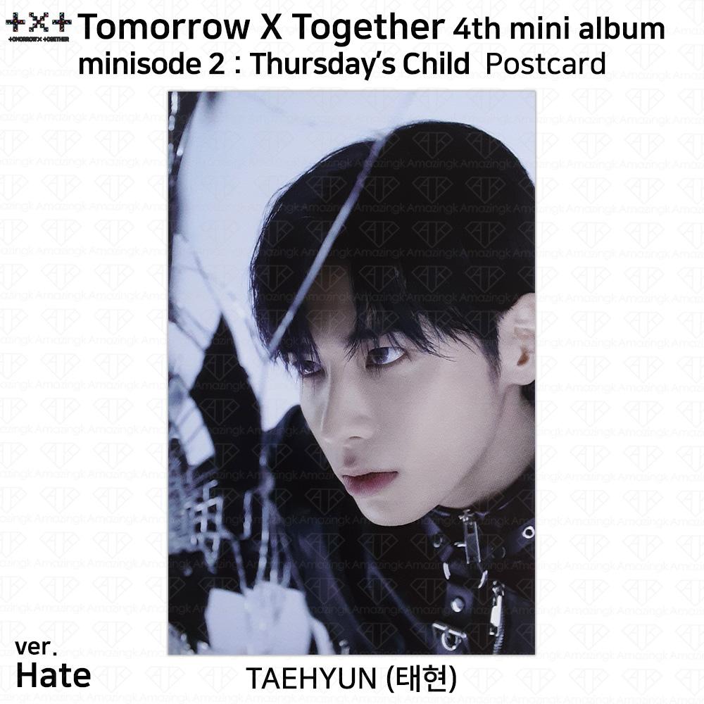 TXT 4. Mini-Album Minisode 2 Thursday's Child Offizielle Fotokarte Postkarte KPOP Taehyun - Postcard #H von Joom DACH