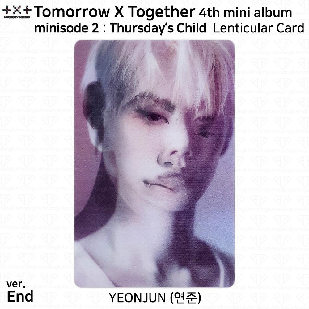 TXT 4. Mini-Album Minisode 2 Thursday's Child Offizielle Fotokarte Postkarte KPOP Yeonjun - LT Card #E von Joom DACH