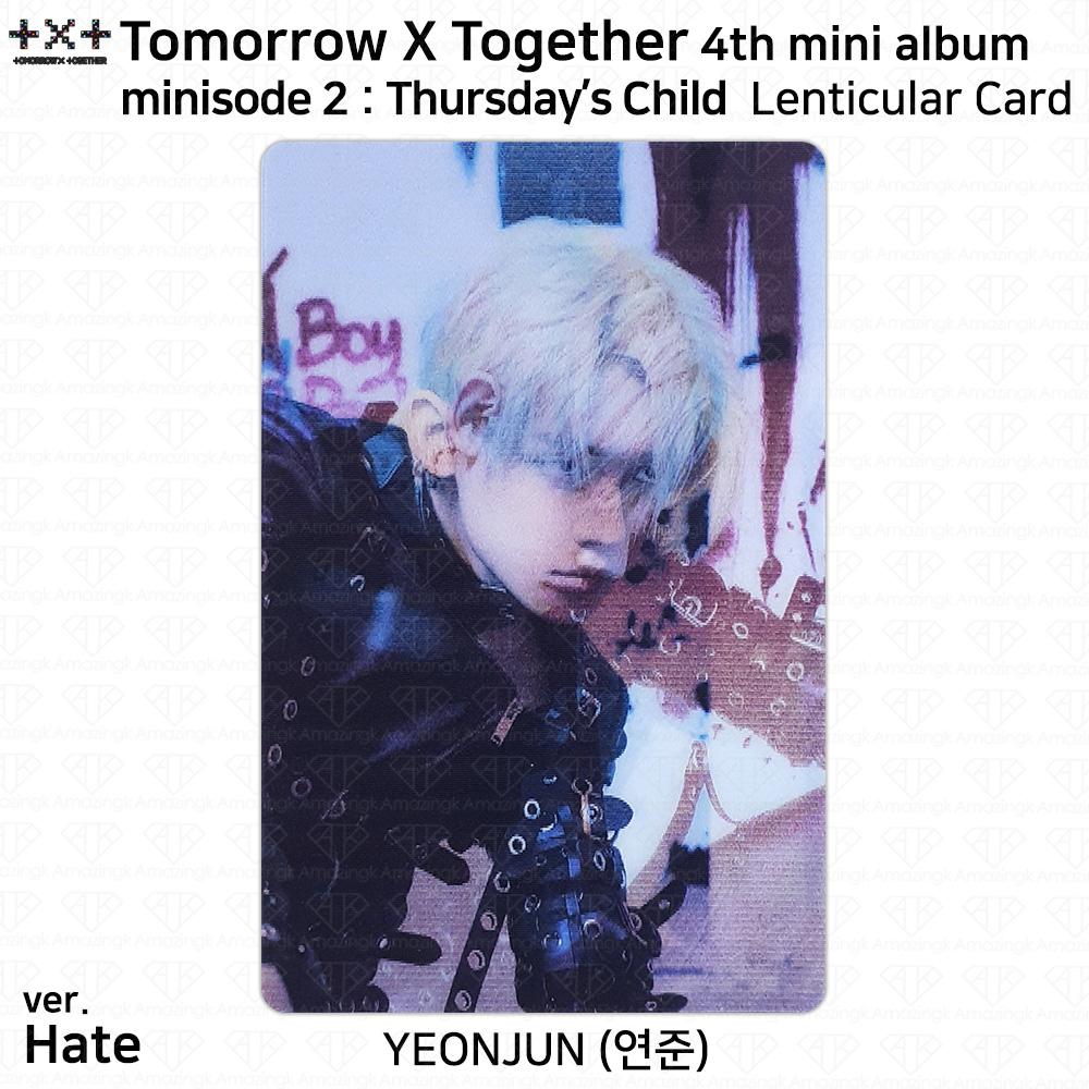 TXT 4. Mini-Album Minisode 2 Thursday's Child Offizielle Fotokarte Postkarte KPOP Yeonjun - LT Card #H von Joom DACH