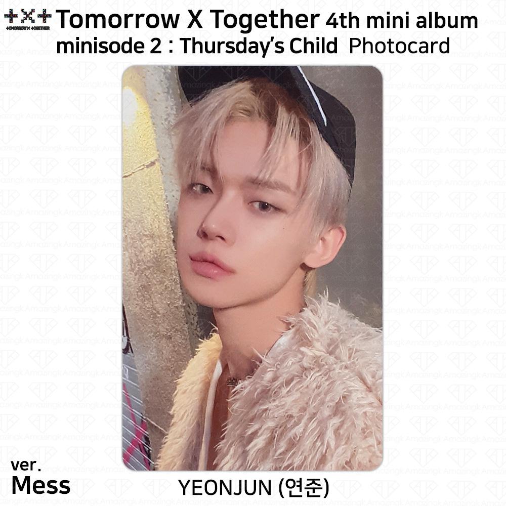 TXT 4. Mini-Album Minisode 2 Thursday's Child Offizielle Fotokarte Postkarte KPOP Yeonjun - Photocard #M von Joom DACH