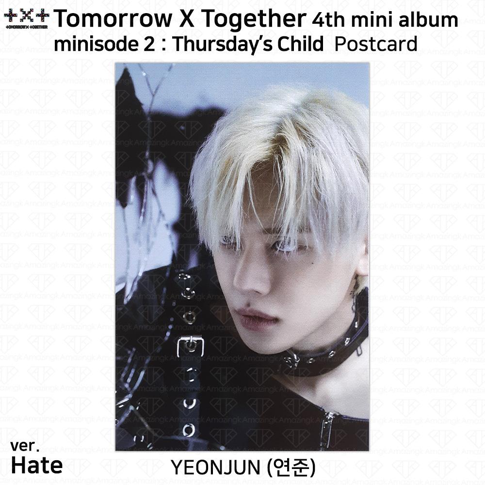 TXT 4. Mini-Album Minisode 2 Thursday's Child Offizielle Fotokarte Postkarte KPOP Yeonjun - Postcard #H von Joom DACH