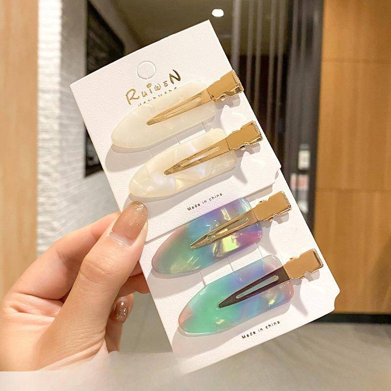 Tägliche, einfache, nahtlose Haarspange aus Säurewachs, mehrfarbige Pony-Clip, traumhafte, bunte Entenmund-Clip, alle Haar-Accessoires für Mädchen Tägliche, einfache, nahtlose Haarspange aus Säurewachs, mehrfarbige Pony-Clip, traumhafte, bunte Entenmund-Clip, alle Haar-Accessoires für Mädchen von Joom DACH