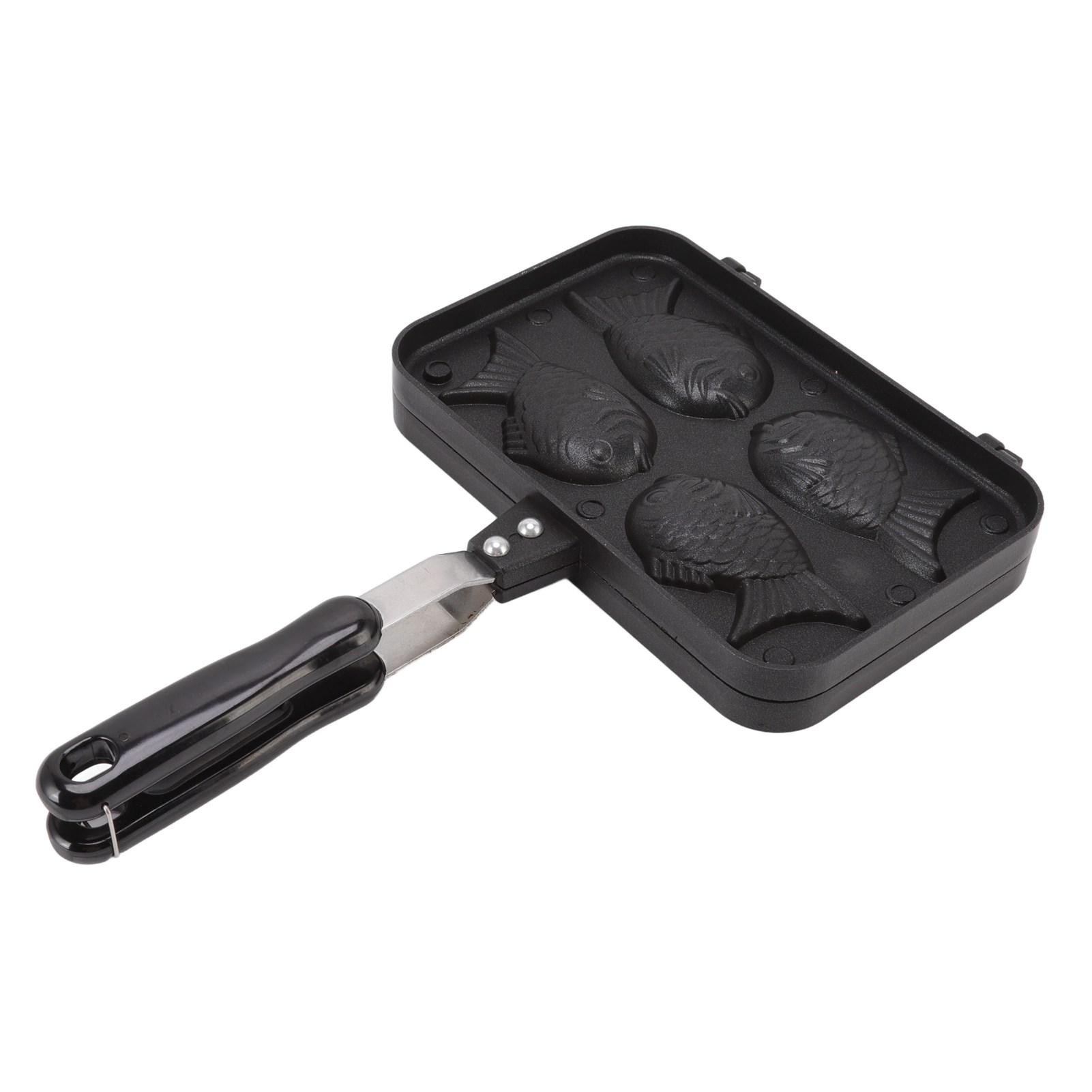Taiyaki Fischform Kuchenform Antihaft-Taiyaki Doppelbackform Waffelbackform L von Joom DACH