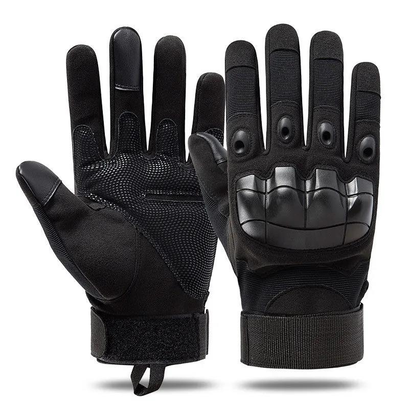 Taktische Handschuhe Herren Outdoor Taktische Schutzsporttraining Outdoor Militärfans Reiten Vollfingerhandschuhe L von Joom DACH