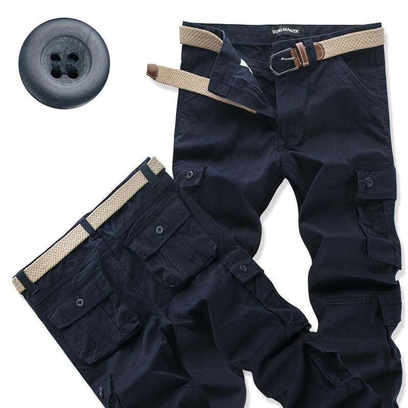 Taktische Hosen für Herren, lässige Cargohose, Outdoor-Sport, Arbeitshose, hochwertige Jogger, Wanderhose, koreanische Jogginghose 33 von Joom DACH
