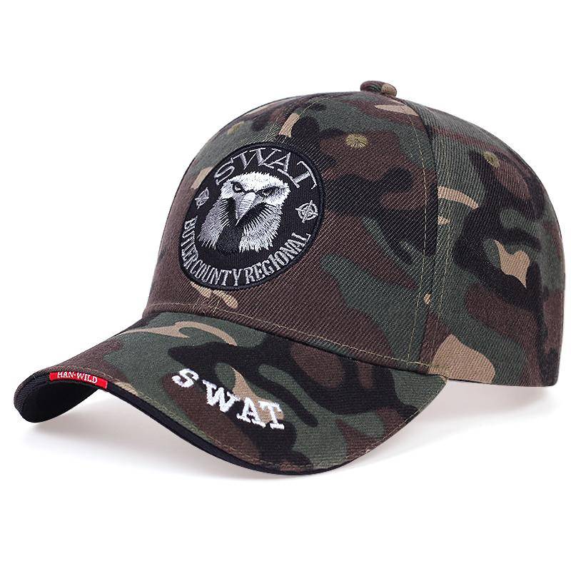 Taktische Kappe Herren Baseball Cap Army Snapback Caps Muster Trucker Cap Bone Maskulin camouflage von Joom DACH