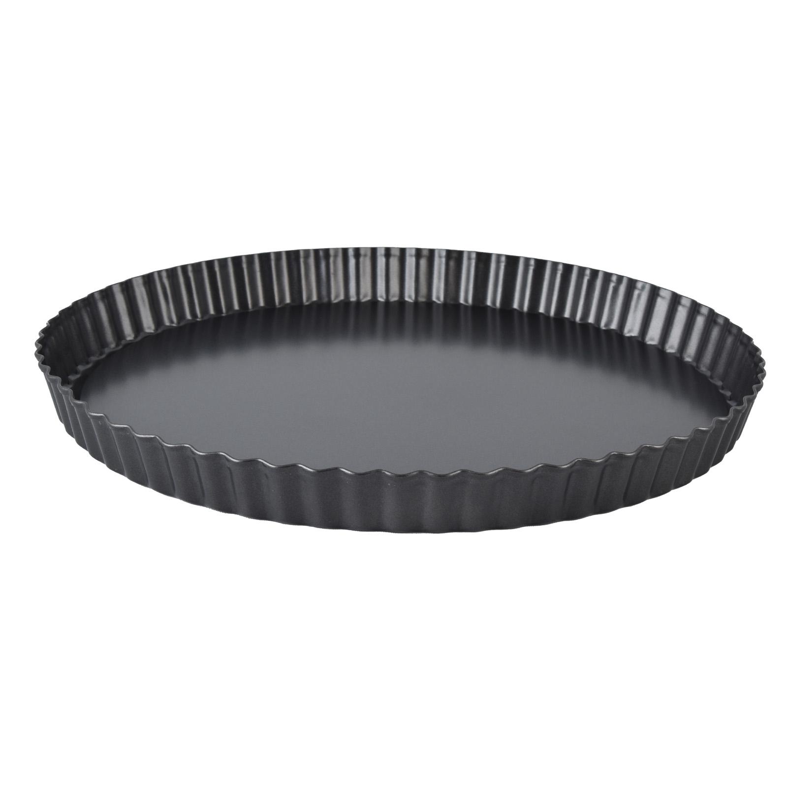 Tarteform Quicheform Verdickung Antihaft-tiefe Auflaufform Tortenplatte Form mit abnehmbarem Boden 11 L von Joom DACH