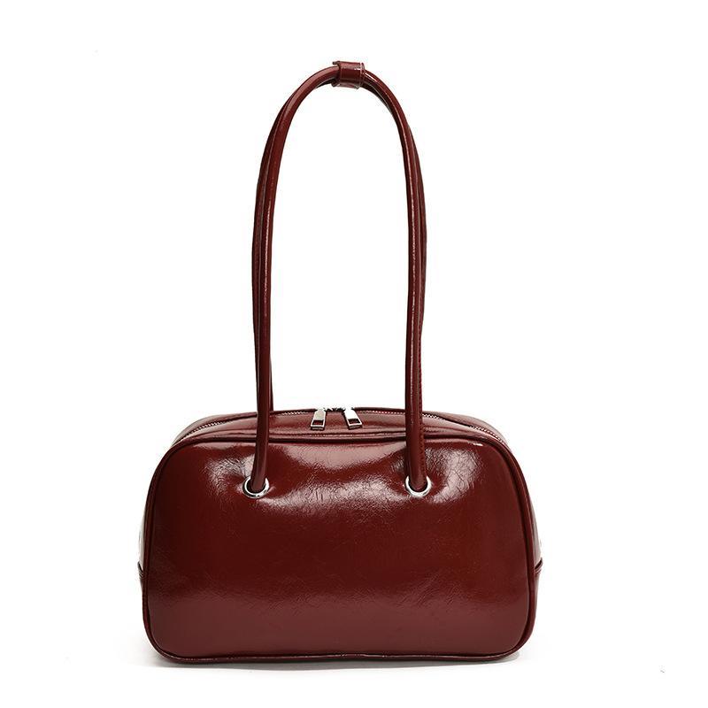 Tasche Damen Neu Trendy Achseltasche Große Kapazität Tragbare Umhängetasche rot von Joom DACH