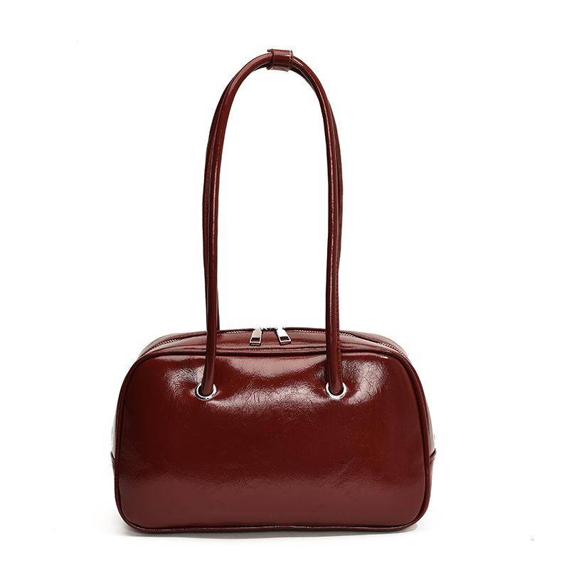 Tasche Damen Neu Trendy Achseltasche Große Kapazität Tragbare Umhängetasche rot von Joom DACH