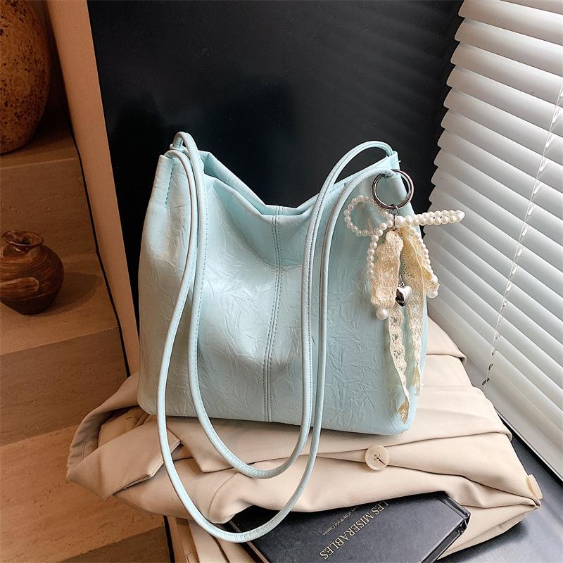 Tasche Damen Neue Umhängetasche Lässig Vielseitig Messenger Bag No pendant grün von Joom DACH