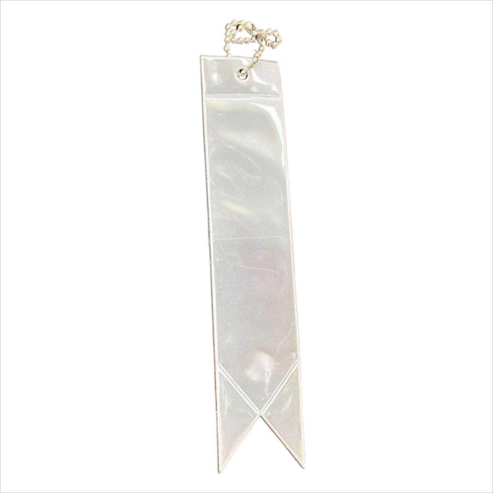 Tasche Schlüsselanhänger Erwachsene Kinder Auto Schlüsselanhänger Reflektorstreifen Reflektoranhänger Reflektor Schlüsselanhänger White von Joom DACH