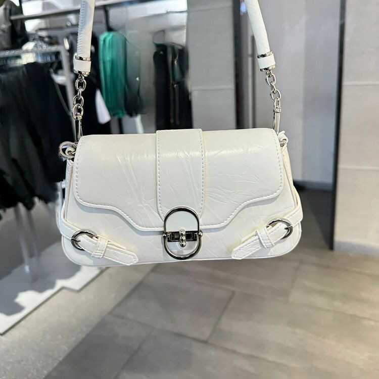 Tasche für Frauen Französische Pendeltasche Vielseitige Umhängetasche Hochwertige Textur Design Tasche Unterarm Crossbody Tasche von Joom DACH