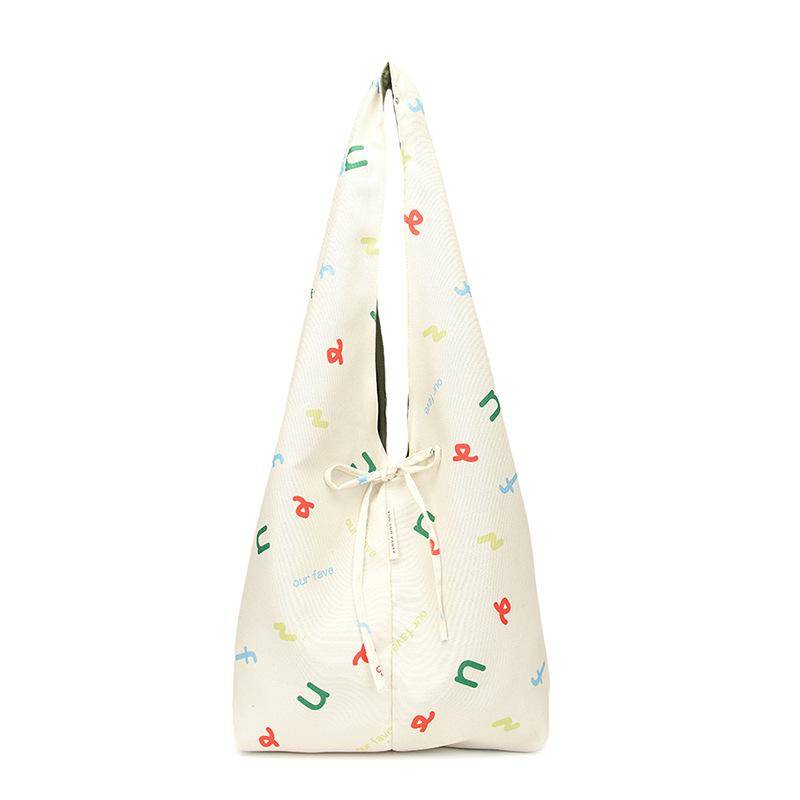 Tasche mit großem Fassungsvermögen Damen Neue Nylontasche Ausgehen Leichte Schulter-Achsel-Tragetasche von Joom DACH