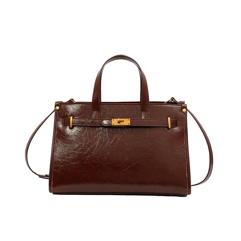 Tasche mit großem Fassungsvermögen Damen Vielseitige neue lässige Umhängetasche Damenhandtasche rot von Joom DACH