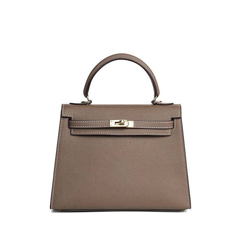 Tasche neue Damen Büroangestellte vielseitige Handtasche Leder Designgefühl Nische Umhängetasche Tasche Frau 28CM von Joom DACH