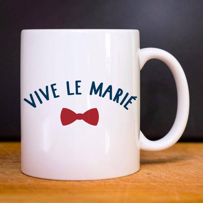 Tasse LANG LANG LEBE DER BRÄUTIGAM H TU weiß von Joom DACH