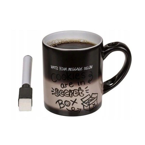 Thermoreaktive Tasse mit Zauberstift für geheime Nachrichten Thermoreac Mug von Joom DACH