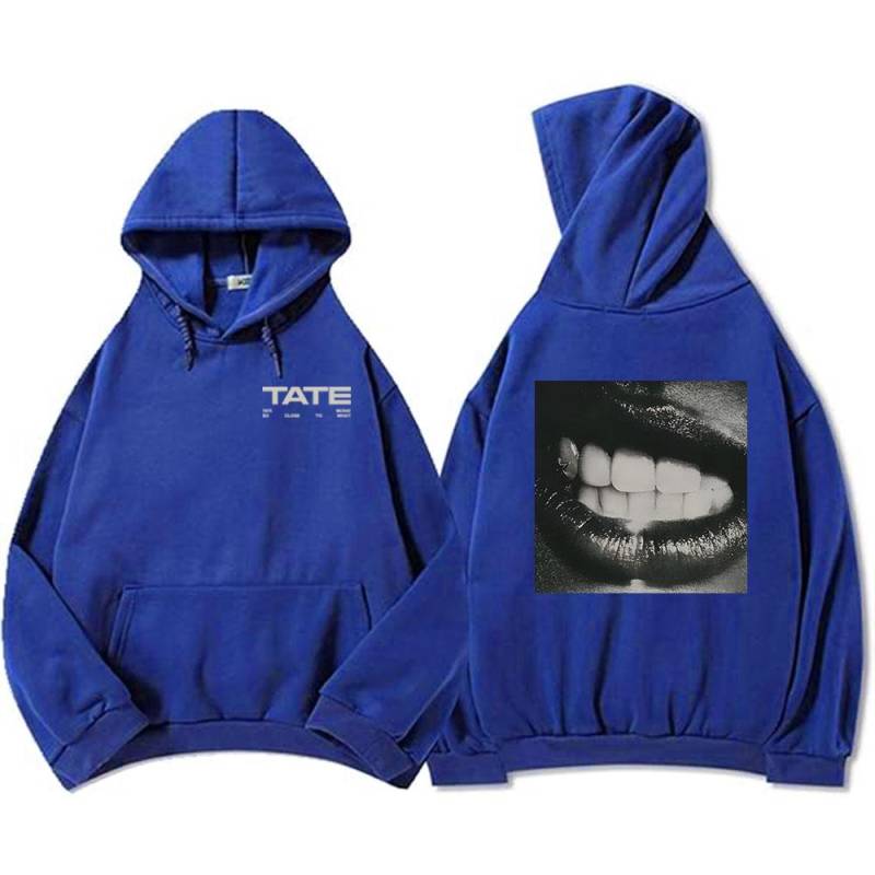 Tate McRae So Close To What Hoodies 2025 Neues Album Druck Sweatshirts Männer Frauen Kleidung Fleece Casual Unisex Streetwear L von Joom DACH
