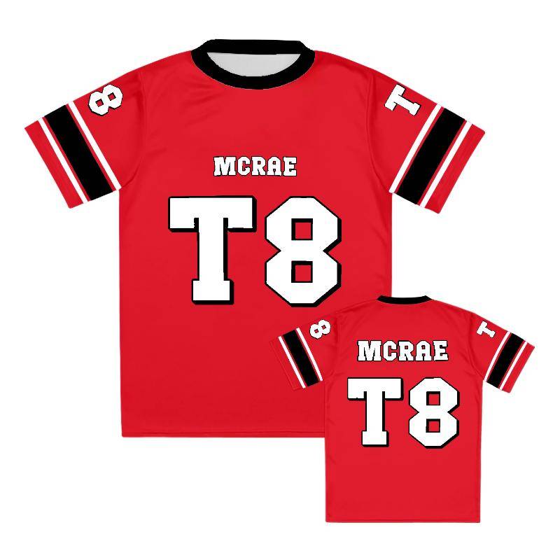 Tate McRae T8 3D-gedruckte T-Shirts für Männer und Frauen, Streetwear-Mode, Jersey, übergroßes Kurzarm-T-Shirt, Kinder-T-Shirts, Tops, Herrenkleidung L von Joom DACH