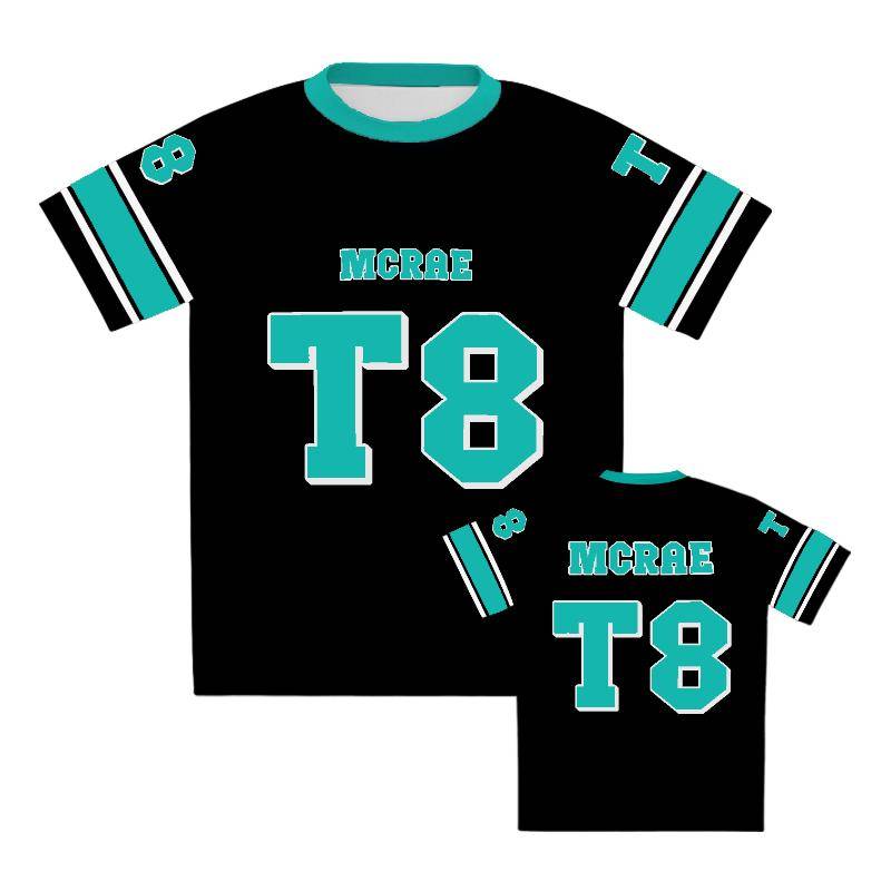 Tate McRae T8 3D-gedruckte T-Shirts für Männer und Frauen, Streetwear-Mode, Jersey, übergroßes Kurzarm-T-Shirt, Kinder-T-Shirts, Tops, Herrenkleidung M von Joom DACH