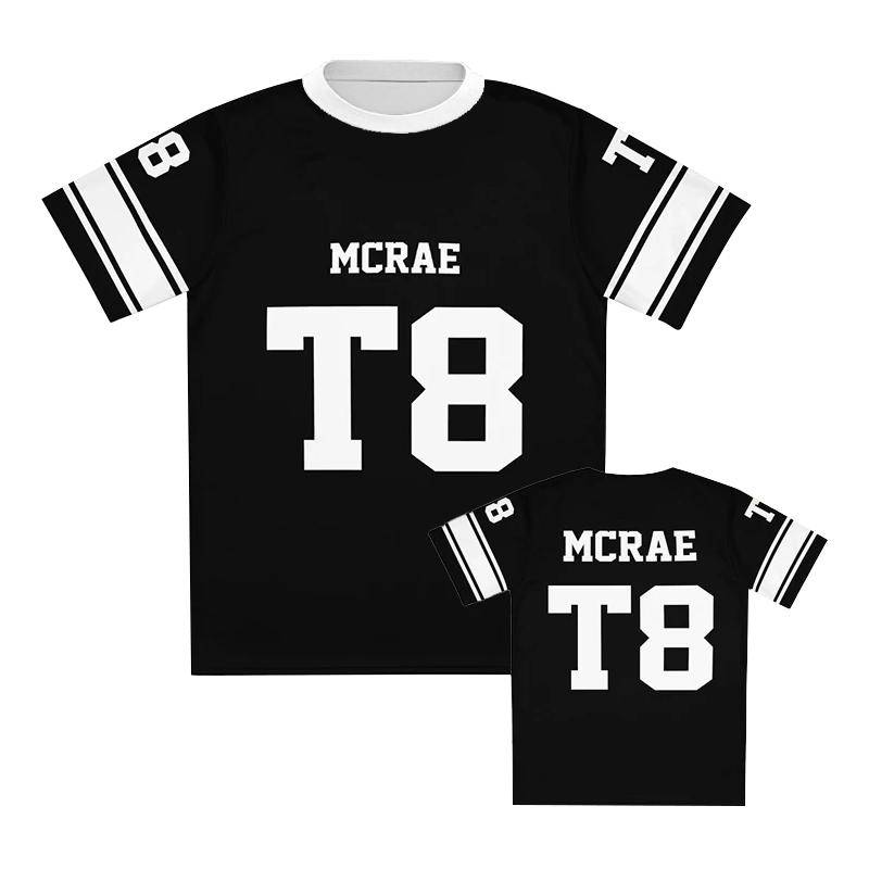 Tate McRae T8 3D-gedruckte T-Shirts für Männer und Frauen, Streetwear-Mode, Jersey, übergroßes Kurzarm-T-Shirt, Kinder-T-Shirts, Tops, Herrenkleidung XL von Joom DACH