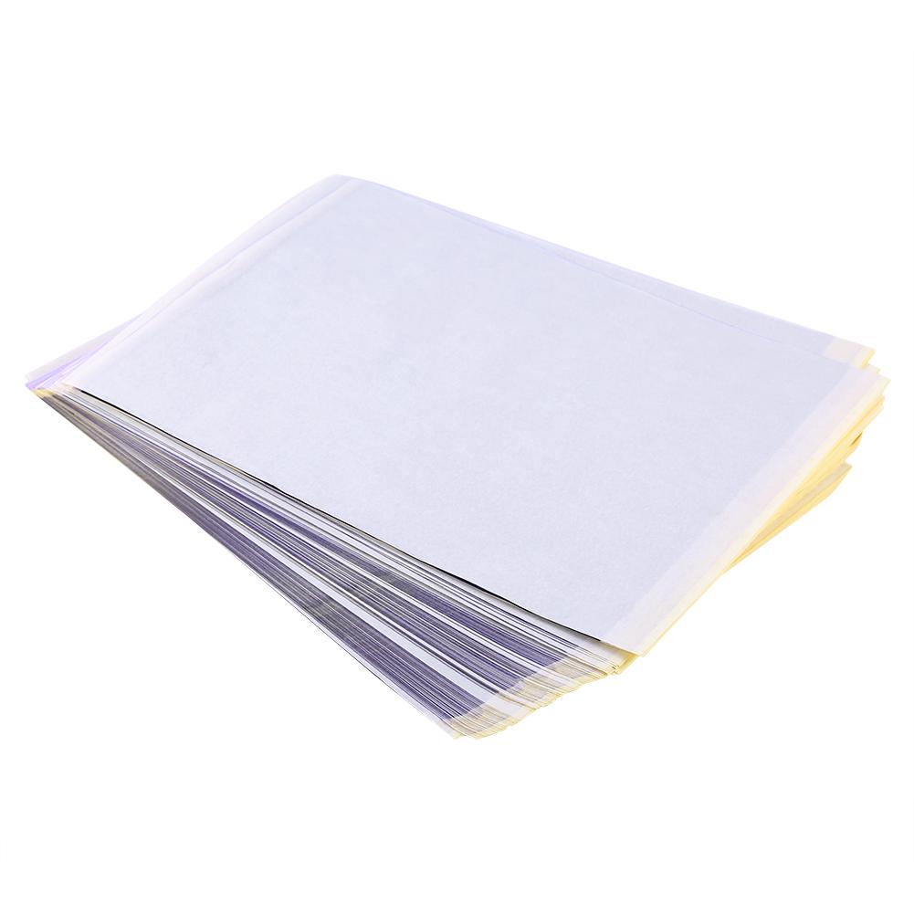 Tattoopapier A4 Thermo-Schablonen-Design-Transfer Carbon Tracing Hektograph (100 Blatt) von Joom DACH