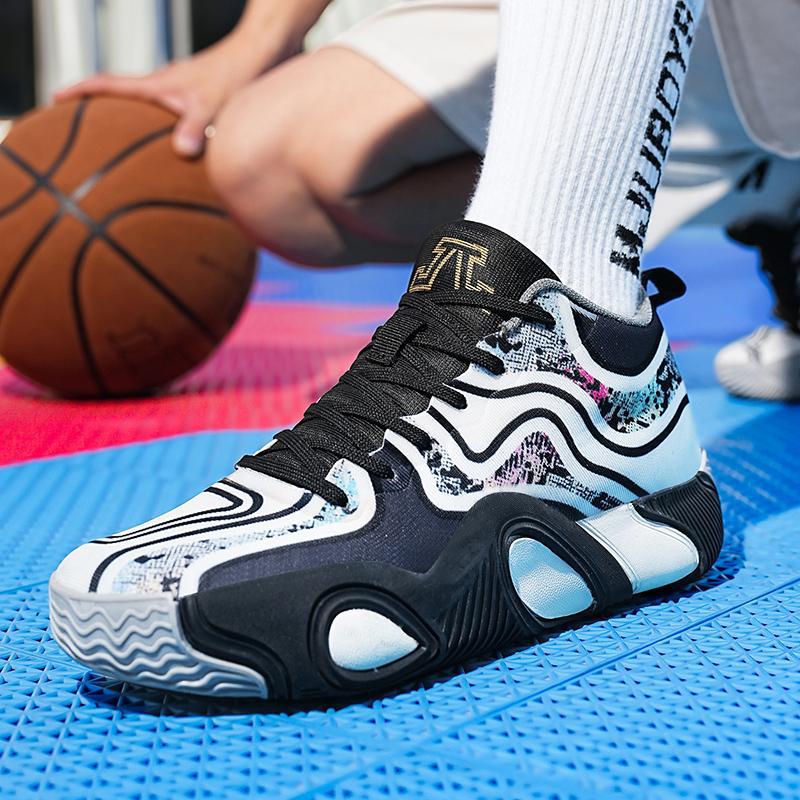 Tatum Basketballschuhe 3. Generation Herrenschuhe tatsächlicher Kampfeinsatz verschleißfest Wettkampfstiefel Sneaker Reibungsgeräusch Sneaker Laufschuhe 42 von Joom DACH