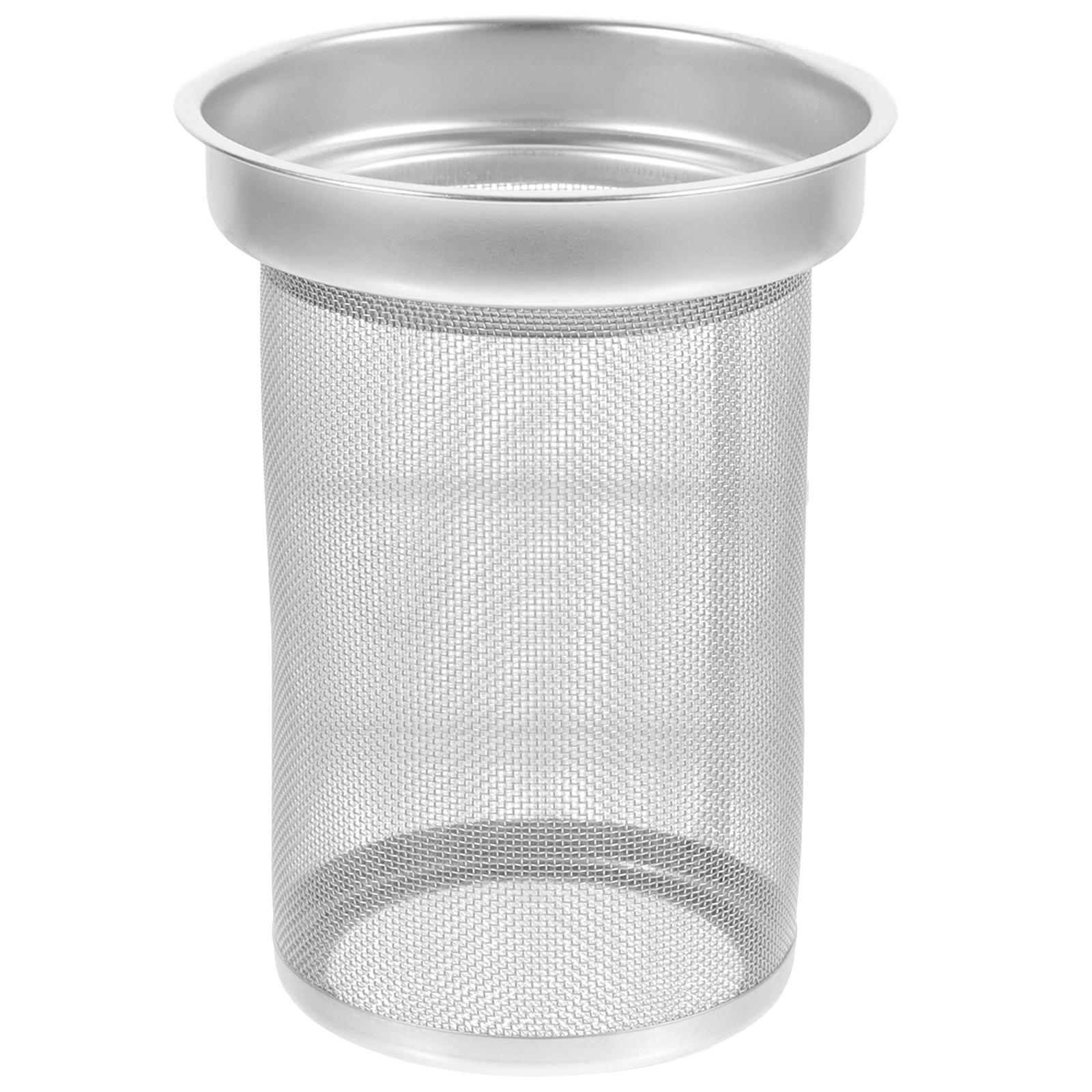Teekanne Sieb liefert Metall Infuser Einsatz Filter Haushalt Infuser Edelstahl Siebe Kaffee Mesh 9X6.9X6.9CM silber von Joom DACH