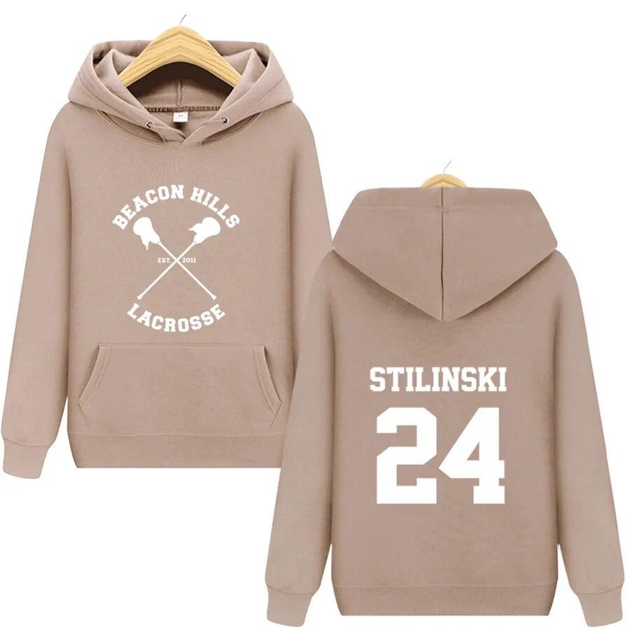 Teen Wolf Stilinski 24 Druck Frauen Tasche Langarm Hoodies Casual StreetwearStyle Frauen Neuheit Kleidung L von Joom DACH