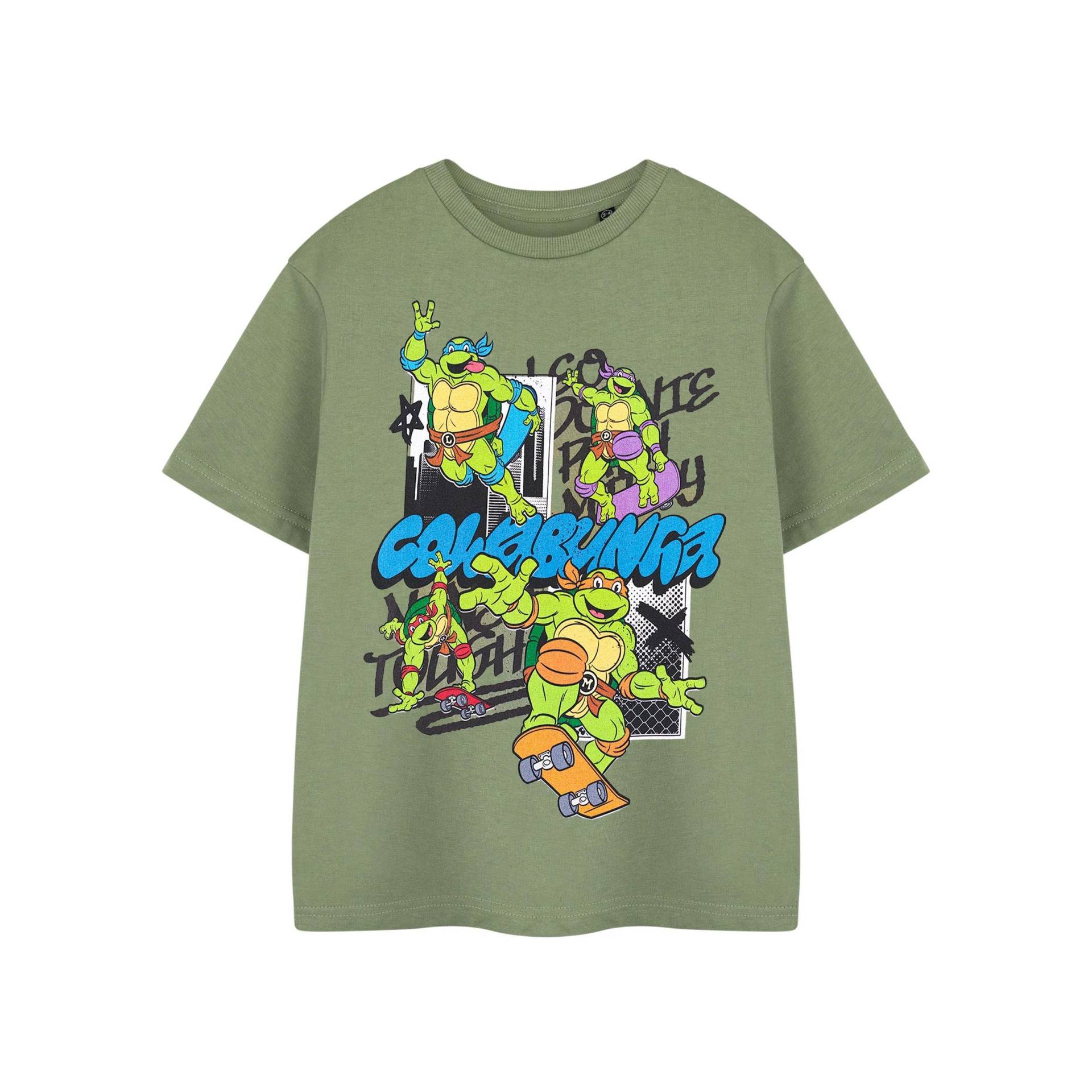 Teenage Mutant Ninja Turtles Jungen Cowabunga T-Shirt 13-14 grün/khaki von Joom DACH
