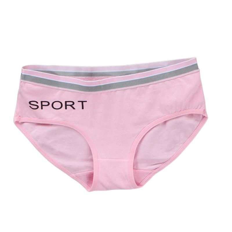 Teenager-Slip, Mädchen-Unterwäsche, Baumwolle, atmungsaktiv, 8–14 Jahre one size rosa von Joom DACH