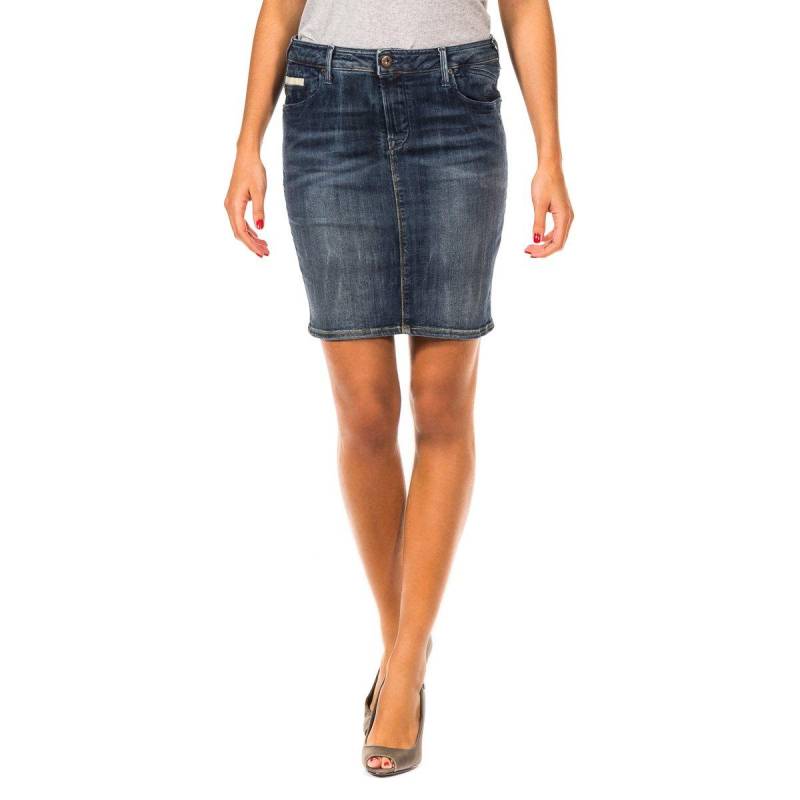 Damen Texanischer Bleistiftrock mit Schlitz hinten 36696542 29 blau von Joom DACH