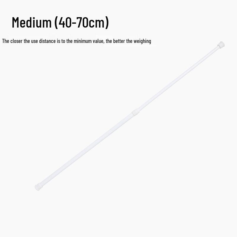 Teleskopische Hängestange ohne Bohren für Kleidung und Duschvorhang von Joom DACH