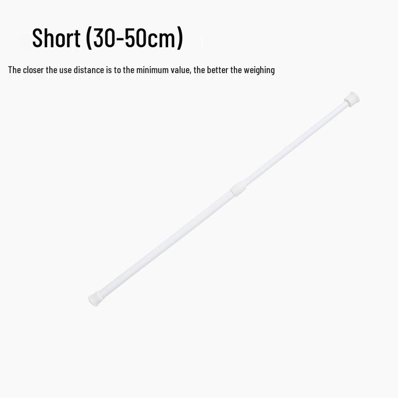 Teleskopische Hängestange ohne Bohren für Kleidung und Duschvorhang von Joom DACH