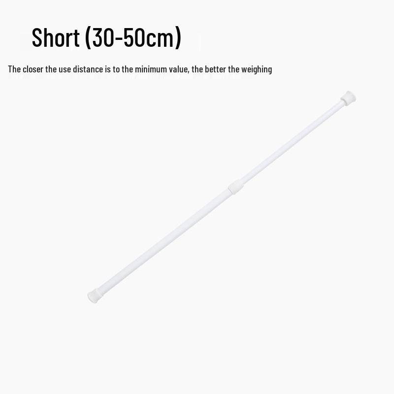 Teleskopische Hängestange ohne Bohren für Kleidung und Duschvorhang von Joom DACH