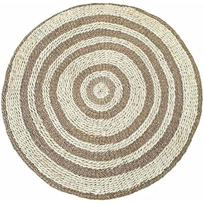 Teppich - DKD Home Decor - Standard - Braun und beige - Rund - 150 x 150 cm braun von Joom DACH