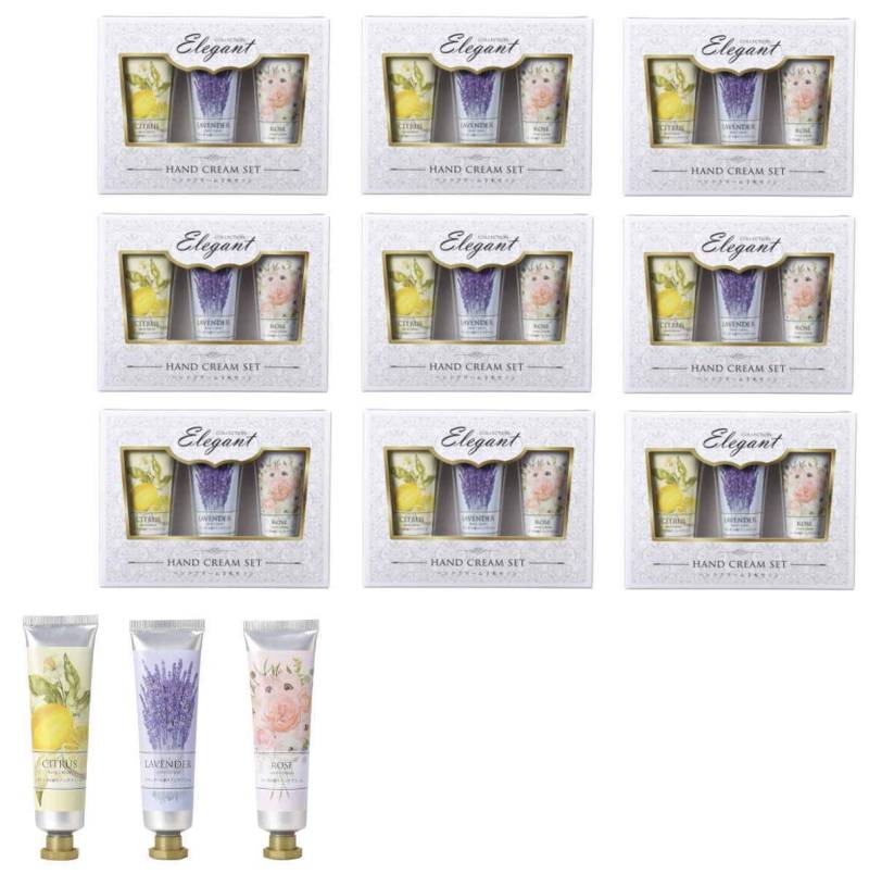 Thankyou sticker included hand cream 3 types set Citrus Lavender Rose 3 types of scent 25ml Sticker included 9 (03 pieces) von Joom DACH