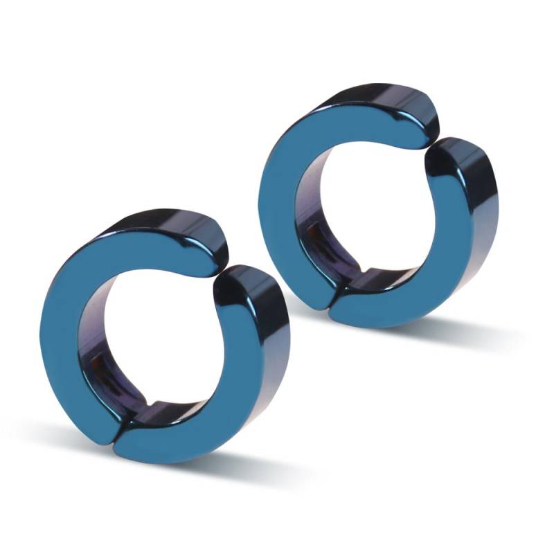 The Case Study of Vanitas Ohrringe Anime Vanitas Gleiches Blau Ohrknochen-Clip Für Männer Edelstahl Schmuck Cosplay Custom von Joom DACH