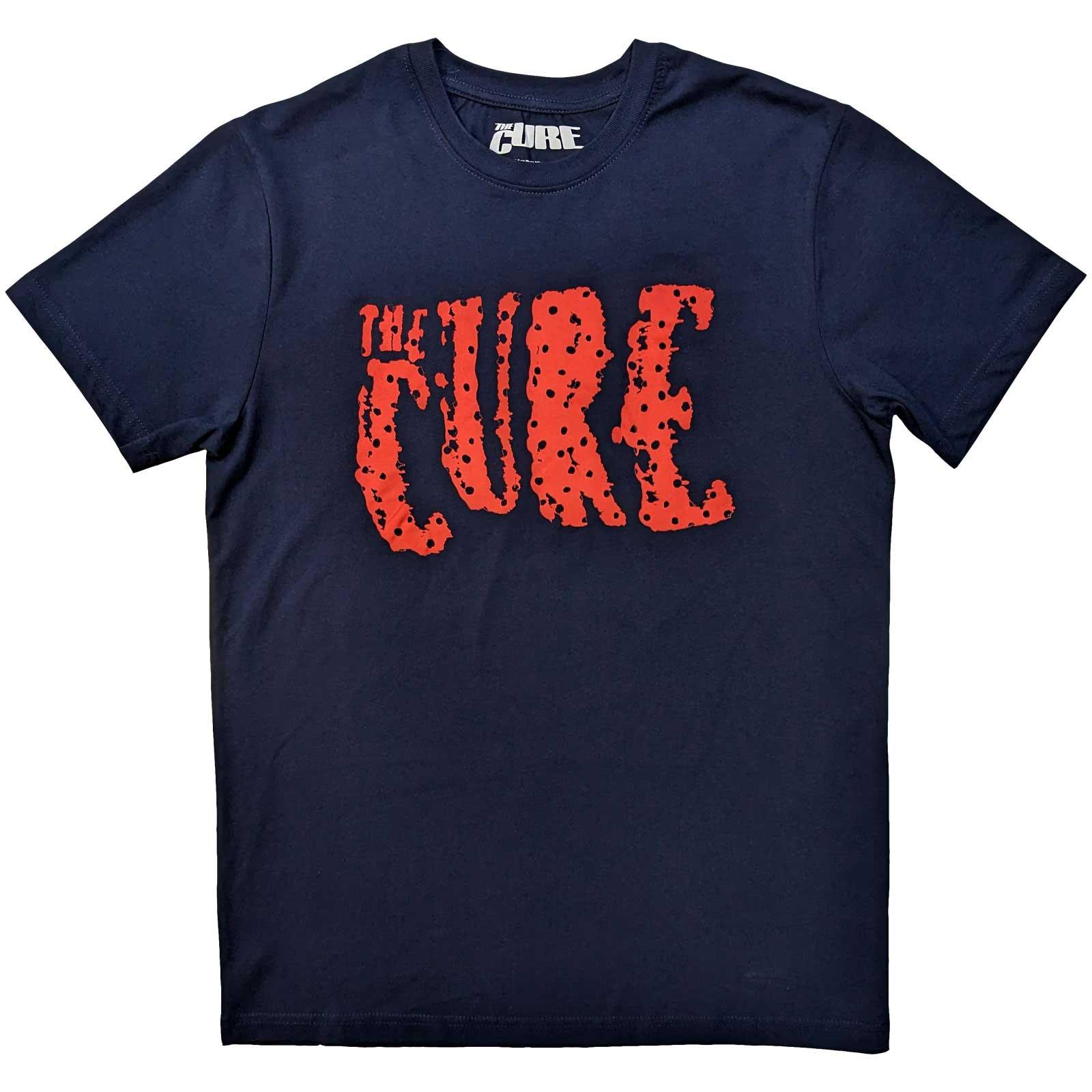 The Cure Unisex-Erwachsene Logo-T-Shirt XXL navy blau von Joom DACH