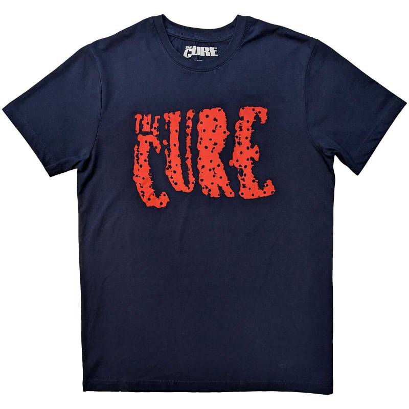 The Cure Unisex-Erwachsene Logo-T-Shirt XXL navy blau von Joom DACH