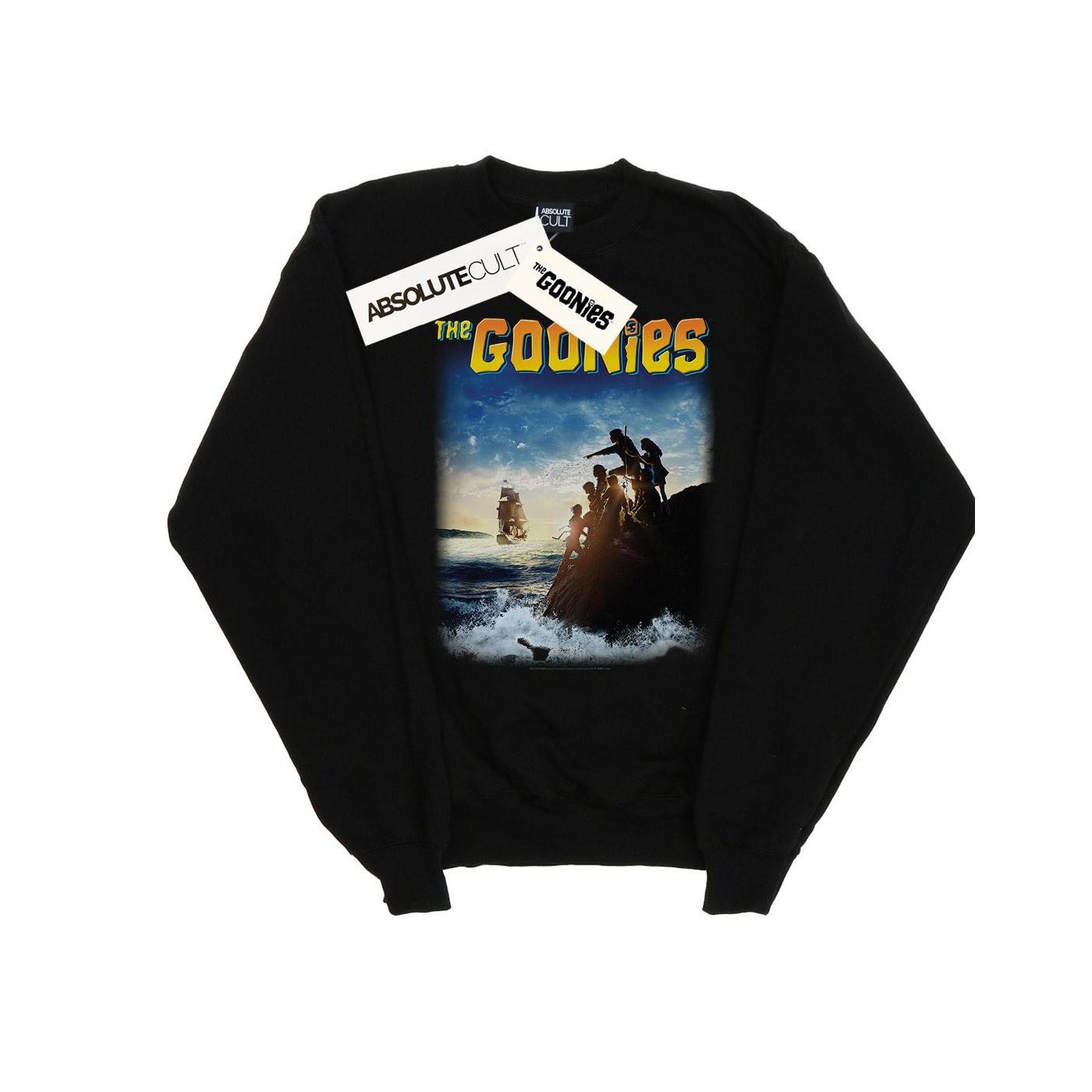 The Goonies Damen-/Damenschiff-Poster-Sweatshirt XXL schwarz von Joom DACH